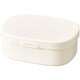 お弁当箱 さっと洗えるお弁当箱 M 1段 600ml ホワイト 30366