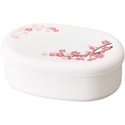 お弁当箱 小判一段弁当 SAKURA 1段480ml ホワイト 30400