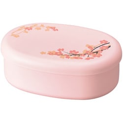 お弁当箱 小判一段弁当 SAKURA 1段480ml ピンク 30401
