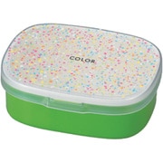 弁当箱 1段 400ml ワンタッチランチ color グリーン 30481