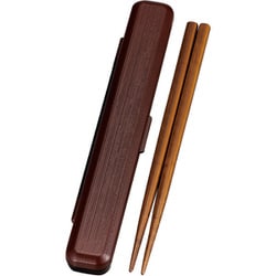 箸箱セット 180千筋箸箱セット 銀朱 銀研 銀朱 33395