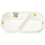 ランチプレート 18cm 仕切り皿 こぐまちゃん メラミン こぐまちゃん J32