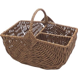 お値下げ:柳かご ヨドバシ.com - ティーライフ バスケット バルト PE柳 ワン