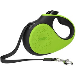 リード 犬 エクスコー タイジ M テープ 伸縮 5m グリーン