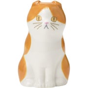 花瓶 ペン立て フラワー＆ペンスタンド 猫 スコティッシュフォールド P22-0702