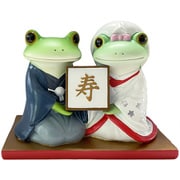 コポー 結婚 和装 カエル 置物 73953