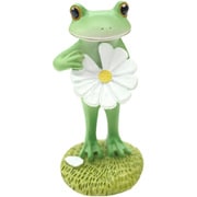 コポー 花占いの結果は？ カエル 置物 74174