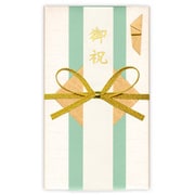 金封 帯花結び あさぎ キン1414
