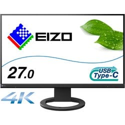 液晶ディスプレイ/FlexScan/27.0型/3840×2160/USB Type-C対応/ブラック EV2740S-BK