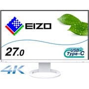 液晶ディスプレイ/FlexScan/27.0型/3840×2160/USB Type-C対応/ホワイト EV2740S-WT