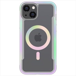 iPhone 15 対応 ケース Magsafe 対応 耐衝撃 米軍 MIL規格 クリア スマホケース 衝撃吸収 傷 保護 グラデーション フレーム Shield 2.0 MagSafe クォーツ RT_IONCSAPS0_QZ