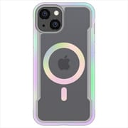 iPhone 15 対応 ケース Magsafe 対応 耐衝撃 米軍 MIL規格 クリア スマホケース 衝撃吸収 傷 保護 グラデーション フレーム Shield 2.0 MagSafe クォーツ RT_IONCSAPS0_QZ