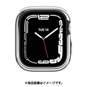 Apple Watch 41mm 対応 ケース 米軍 MIL規格 耐衝撃 アルミ TPU 保護ケース 衝撃 吸収 Odyssey (glossy) フラッシュシルバー ME_WA2CSATW2_SV