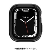 Apple Watch 45mm 対応 ケース 米軍 MIL規格 耐衝撃 アルミ × TPU 衝撃 吸収 保護 カバー Odyssey (glossy) フラッシュブラック ME_WA1CSATW2_BK