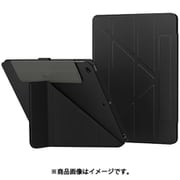 iPad 7/8/9世代 10.2 対応 ケース 衝撃 傷 保護 軽量 薄型 4WAY 手帳型 スタンド 合皮 カバー Origami ブラック SE_PDACSPLO3_BK