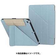 iPad 7/8/9世代 10.2 対応 ケース 衝撃 傷 保護 軽量 薄型 4WAY 手帳型 スタンド 合皮 カバー Origami エクスブルー SE_PDACSPLO3_EB