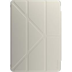 iPad mini7 A17 Pro 対応 ケース 手帳型 レザー 背面 クリア 5WAY スタンド 保護 カバー ペン収納 可能 オートスリープ 対応 Origami Nude スターライト SE_PM6CSPL3O_SL