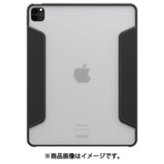 iPad Pro 12.9 ( 2018/2020/2021/2022 ) 対応 ケース 耐衝撃 薄型 スリム 保護 カバー サイド グリップ 半透明 iPadケース 背面 カメラ 液晶 保護 衝撃吸収 タブレットケース VIVAZ LITE ブラック ME_P12CSPTL2_BK