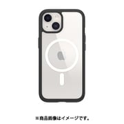 iPhone 15 対応 ケース Magsafe 対応 耐衝撃 米軍 MIL規格 クリア スマホケース 側面 落下防止 TPU 素材 マグセーフ クリアケース ROAM M ブラック ME_IONCSPTRM_BK