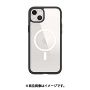 iPhone 15 Plus 対応 ケース Magsafe 対応 マグネット 付/耐衝撃 米軍 MIL規格 クリア スマホケース ROAM M ブラック ME_IOBCSPTRM_BK