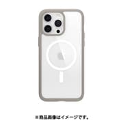 iPhone 15 Pro Max 対応 ケース Magsafe 対応 耐衝撃 米軍 MIL規格 クリア スマホケース 側面 落下防止 TPU 素材 マグセーフ クリアケース ROAM M グレー ME_IOGCSPTRM_GY