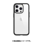 iPhone 15 Pro 対応 ケース 耐衝撃 米軍 MIL規格 クリアケース 側面 落下防止 TPU 素材 クリア スマホケース ROAM ブラック ME_IOPCSPTRO_BK