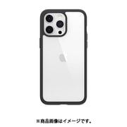 iPhone 15 Pro Max 対応 ケース 耐衝撃 米軍 MIL規格 クリアケース 側面 落下防止 TPU 素材 クリア スマホケース ROAM ブラック ME_IOGCSPTRO_BK