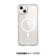 iPhone 15 Plus 対応 ケース Magsafe 対応 マグネット 付/耐衝撃 米軍 MIL規格 クリアケース 透明 薄型 クリア マグセーフ 耐衝撃ケース スマホケース Atoms M トランスパレント ME_IOBCSPTTM_TR