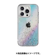 iPhone 15 Pro 対応 ケース キラキラ グリッター ラメ かわいい スマホケース 耐衝撃 米軍 MIL規格 クリア 大人可愛い キラキラケース StarField ギャラクシー SE_IOPCSPTSF_GL
