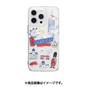 iPhone 15 Pro Max 対応 ケース 耐衝撃 米軍 MIL規格 クリア かわいい 手書き風 イラスト スマホケース おしゃれ クリアケース City ロンドン SE_IOGCSPTC0_LN