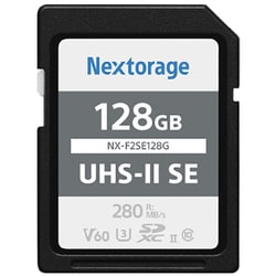 SDXC UHS-IIカード V60 128GB NX-F2SE128G