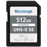 SDXC UHS-IIカード V60 512GB NX-F2SE512G
