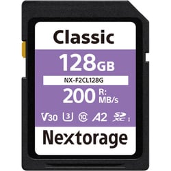 SDXC UHS-Iカード V30 128GB NX-F2CL128G