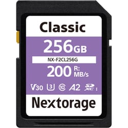 SDXC UHS-Iカード V30 256GB NX-F2CL256G