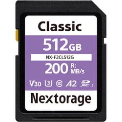 SDXC UHS-Iカード V30 512GB NX-F2CL512G