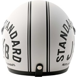 ジェットヘルメット RIDEZ STANDARD J&B ホワイト RIDEZ（バイク） ライズ JB HELMET バイク用ジェットヘルメット
