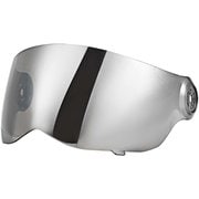 バイク ヘルメット シールド RIDEZ X&XX専用 新型 ソリッドシールドシルバーミラー SOLID-SILVER MIRROR