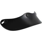 バイク 汎用 バイザー ショート ジェット 後付け カフェ スタイル マスタッシュ ブラック Mustache-Visor-BK