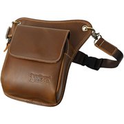 本革 レザー レッグバッグ バイク バッグ 牛革 ホルスターバッグ RBP04-L.BROWN