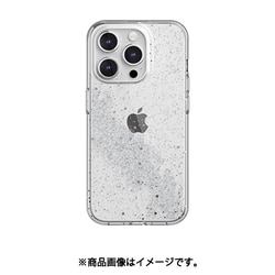 iPhone 15 Pro 対応 ケース キラキラ グリッター ラメ かわいい スマホケース 耐衝撃 米軍 MIL規格 クリア 宇宙 デザイン Cosmos コメット SE_IOPCSPTCO_CO