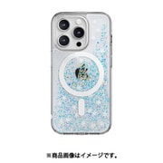 iPhone 15 Pro 対応 ケース Magsafe 対応 マグネット 付/耐衝撃 米軍 MIL規格 クリア キラキラ グリッター ラメ かわいい マグセーフ スマホケース Starfield M フローズン SE_IOPCSPTFM_FZ