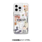 iPhone 15 Pro Max 対応 ケース Magsafe 対応 マグネット 付/耐衝撃 米軍 MIL規格 クリア かわいい 手書き風 イラスト スマホケース City M トーキョー SE_IOGCSPTC1_TK