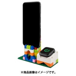 Apple Watch 対応 充電 スタンド ブロック 式 充電ドック DIY おもしろ 充電スタンド BLOCKS ホワイト SE_WCASTPCBK_WH
