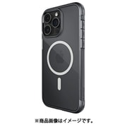 iPhone 15 Pro Max 対応 ケース Magsafe 対応 耐衝撃 米軍 MIL規格 クリア 耐衝撃ケース アルミ フレーム Air MagSafe スモーク RT_IOGCSAPRM_SM