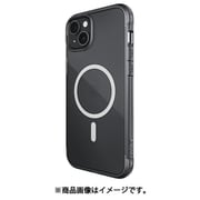 iPhone 15 Plus 対応 ケース MagSafe 対応 耐衝撃 米軍 MIL規格 クリア 耐衝撃ケース 衝撃吸収 エアクッション 付き Air MagSafe スモーク RT_IOBCSAPRM_SM