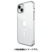 iPhone 15 Plus 対応 ケース MagSafe 対応 耐衝撃 米軍 MIL規格 クリア 耐衝撃ケース 衝撃吸収 エアクッション 付き Air MagSafe シルバー RT_IOBCSAPRM_SV