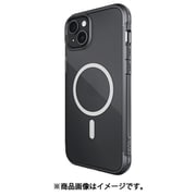 iPhone 15 対応 ケース Magsafe 対応 耐衝撃 米軍 MIL規格 クリア 耐衝撃ケース アルミ フレーム Air MagSafe スモーク RT_IONCSAPRM_SM