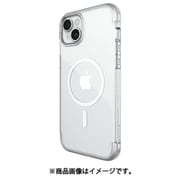 iPhone 15 対応 ケース Magsafe 対応 耐衝撃 米軍 MIL規格 クリア 耐衝撃ケース アルミ フレーム Air MagSafe シルバー RT_IONCSAPRM_SV