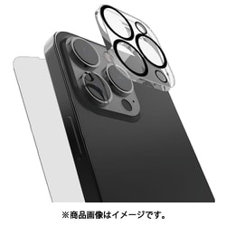 iPhone 15 対応 液晶 ガラスフィルム/カメラ保護フィルム 2点 セット 9H 強化ガラス 指紋 気泡 傷 防止 フィルム カメラ保護カバー 日本製 ガラス 使用 2 in 1 Bundle Kit クリア RT_IONCSPCB2_CL