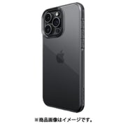 iPhone 15 Pro Max 対応 ケース 耐衝撃 米軍MIL規格 クリア シンプル スリム スマホケース 衝撃吸収 薄型 透明 密着痕防止 クリアケース Clear スモーク RT_IOGCSPTCL_SM